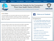 Tablet Screenshot of crahd.org
